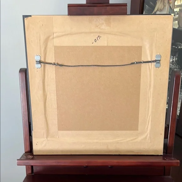 Framed Art with Red Bathtub - Picture 2 of 6